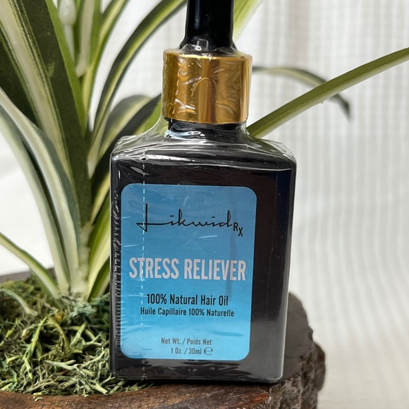 Likwid RX Stress Reliever 100% Natural Hair Oil, 1 oz - Picture 3 of 5